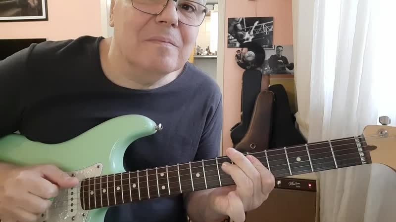 Из рубрики "гитарные разминки" мелодическая идея для am7 😋