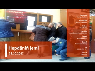 Hepdäniň jemi –