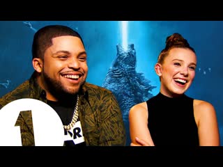 Millie bobby brown gets all the love from godzilla costar oshea jackson jr