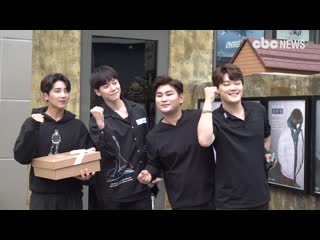 200618 mister t on their way to their debut showcase