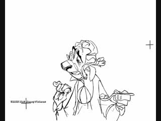 Treasure planet pencil test sergio pablos rough animation of doppler