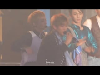 [fancam] 161231 gayo daejaejun @ exo's xiumin ending