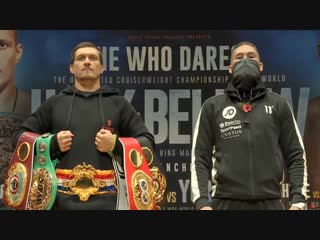 Face to face оleksandr usyk tony bellew