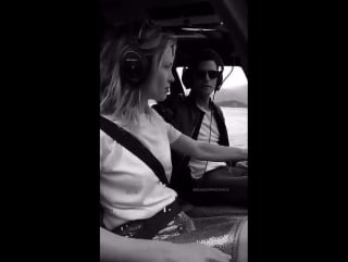 Sean o'pry & hana jirickova on paco rabanne's snapchat in rio