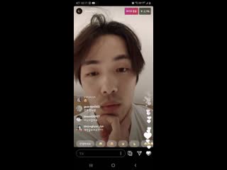 201013 kim jung hyun ig live