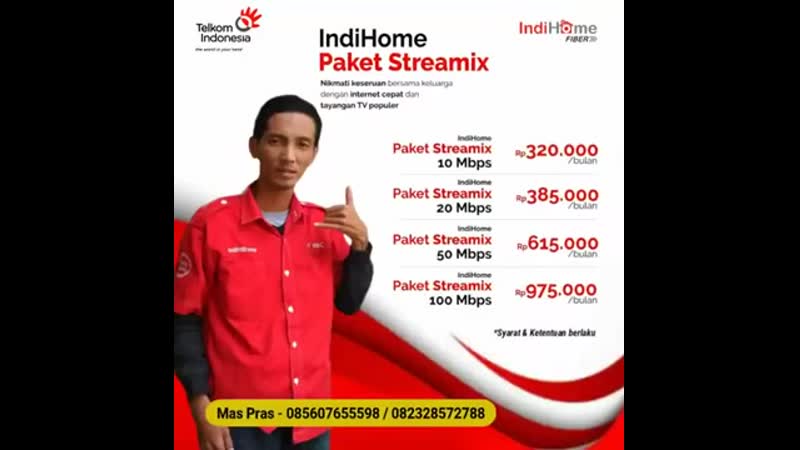 Indihome paket phoenix (original iklan) / my jam