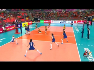 Sheilla castro ♔ amazing volleyball actions