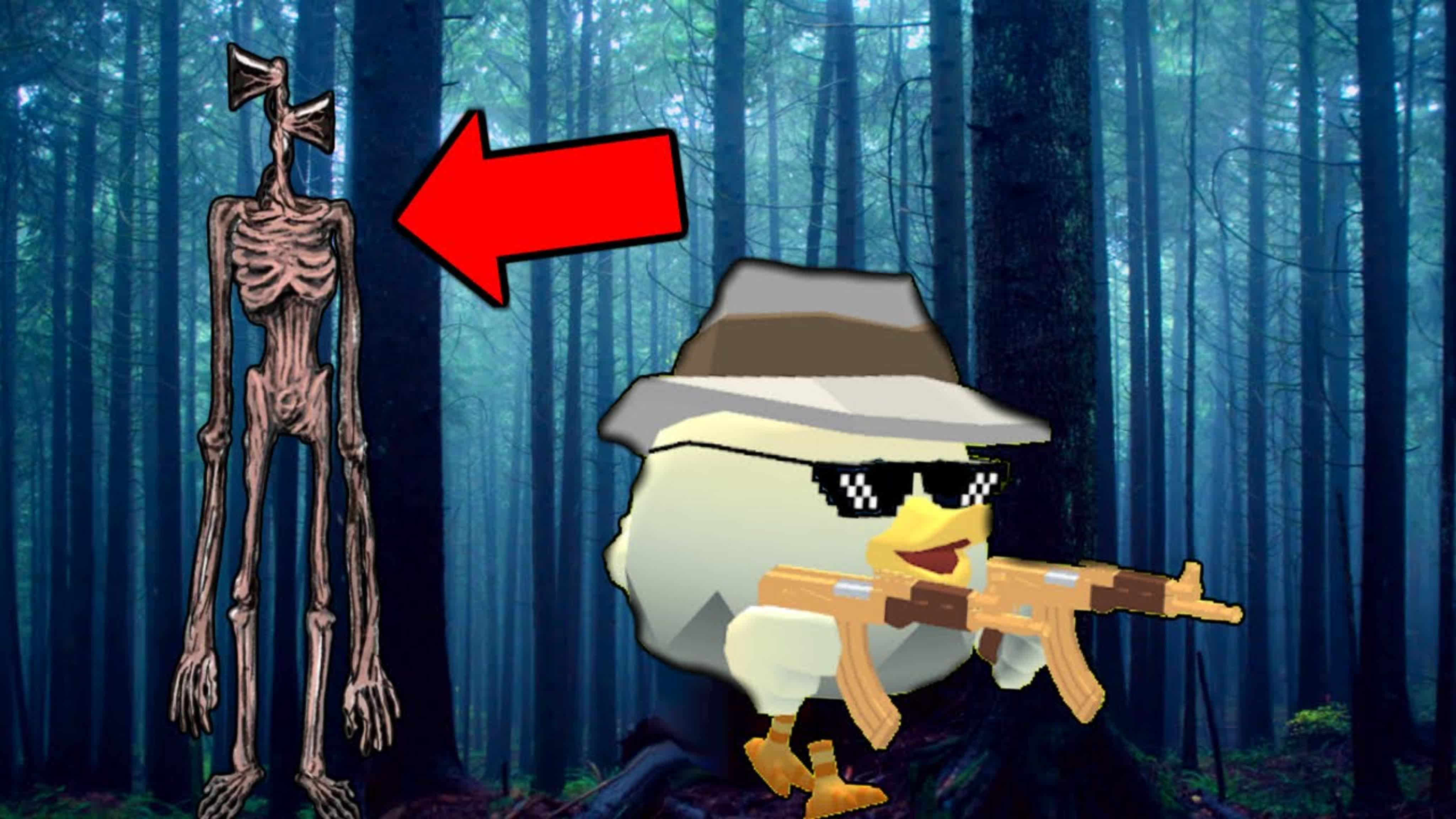 Играю за сиреноголовый в чикен ган  chicken gun  siren head chickengun  watch online