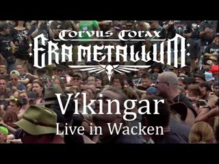 Corvus corax era metallum vikingar live in wacken [official live video] 2022