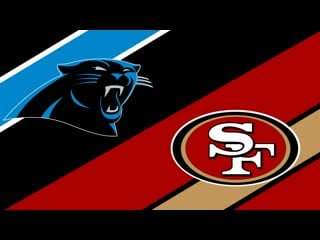 Nfl 2022 w5 san francisco 49ers vs carolina panthers