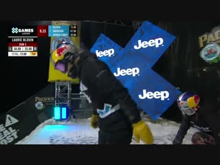 Laurie blouin wins womens snowboard big air gold x games aspen 2019