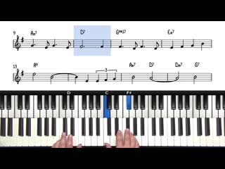 Pianogroove lesson 8 just friends for beginners