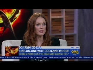 Julianne moore sexy good morning america 11 20 2015