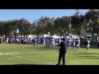 New punt returner #cowboyscamp day 9