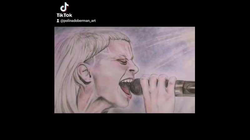 Polina doberman art