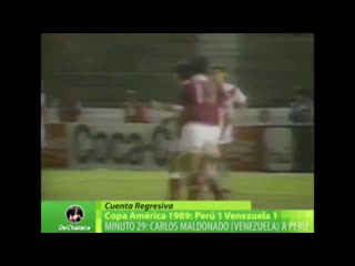 Carlos maldonado (venezuela) a perú copa américa 1989