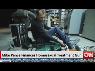 Mike pence finances homosexual treatment gun