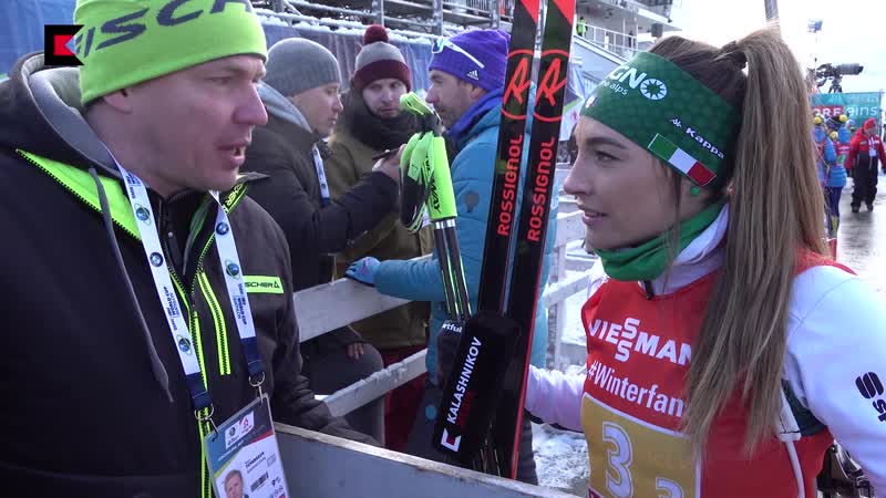 Доротея вирер «гонка непростая, но я была уверена в себе и своих лыжах» (хохфильцен 2018)