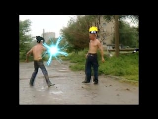 [humor] naruto vs sasuke (real life)