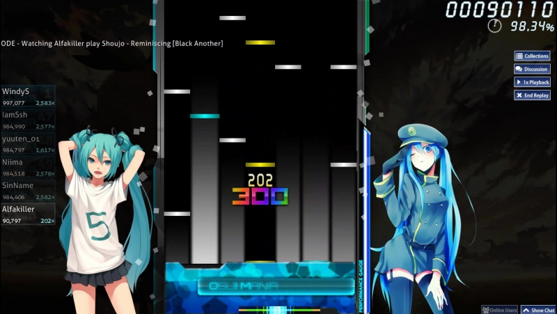 [o!m] shoujo reminiscing [black another]