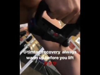 Timtam power massager ali ozkan pre workout on upper lower arm