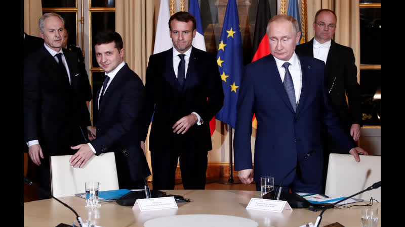 Live путин, зеленский, "нормандская четверка"