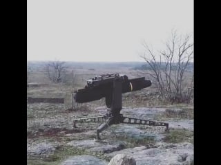 Запуск ракеты hellfire с наземной пу