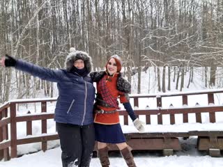 Cerys an craite winter fun