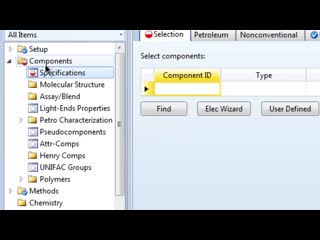 Aspen entering compounds and viewing binary parameters