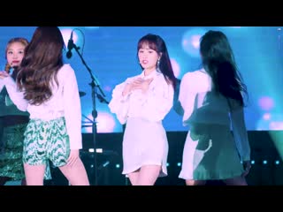 191013 cherry bullet really really haeyoon fancam 2019 sbs k pop concert