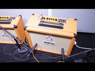 Orange amplifications new rocker 15 32, kongpressor, and acoustic preamp namm 2017 gear gods