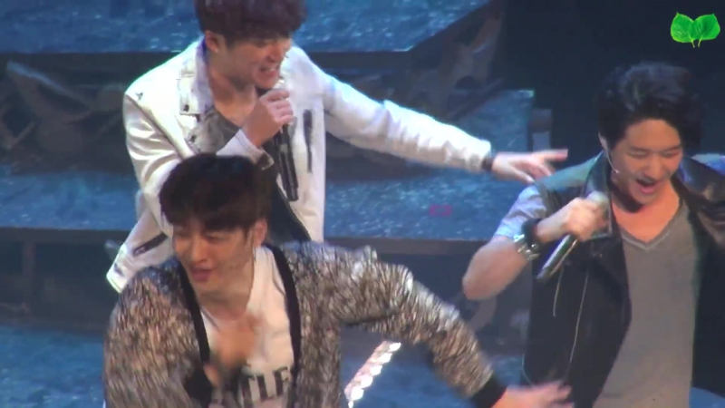 150926 손호영(son ho young)님, 뮤지컬 고래고래 낮공 커튼콜(2층뷰)