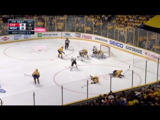 Preds complete sweep of hawks with 4 1 victory