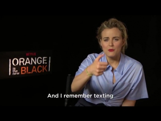 Oitnb the cast share their favorite orange moments!