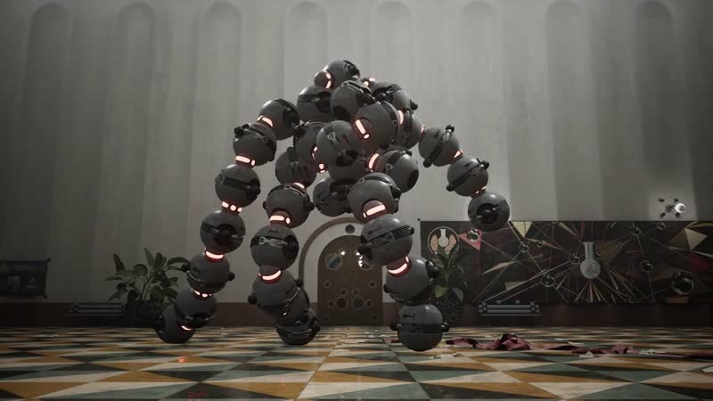 Atomic heart первый босс колосс бус а / colossus bea d армагеддон