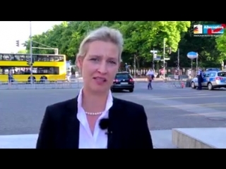 Alice weidel klagt an frau merkel, treten sie zurück!