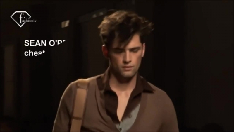 Sean o`pry milan runway 2010