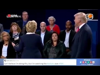 Трамп и клинтон на дебатах исполнили песню 😆😅 trump and hillary time of my life