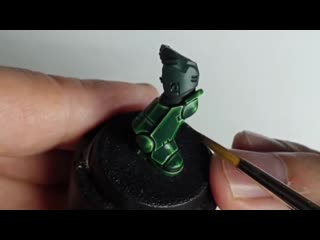 An introduction into glazing on miniatures
