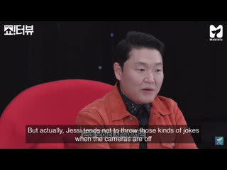 290422 showterview with psy jessi