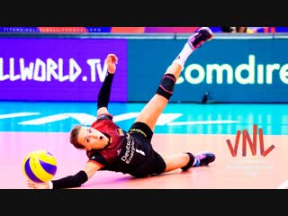 Lenka dürr (libero) best volleyball actions digs saves womens vnl 2018