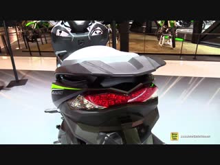 2018 kawasaki j300 scooter walkaround 2017 eicma milan