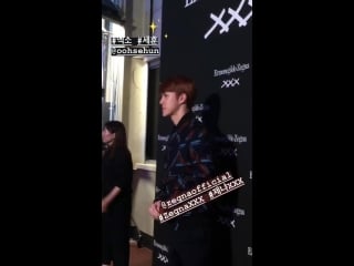 [video] 180920 sehun @ ermenegildo zegna xxx launching event