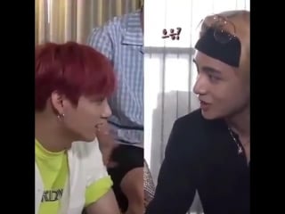 Jungkook seemed so offended when taehyung introduced him as his friend pls