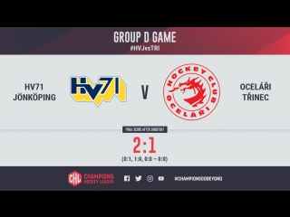 Highlights hv71 jönköping vs hc oceláři třinec