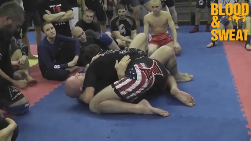 Джефф монсон уход из бокового удержания jeff monson avoiding side control