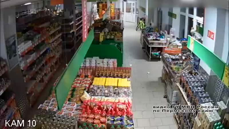Грабители в противогазах