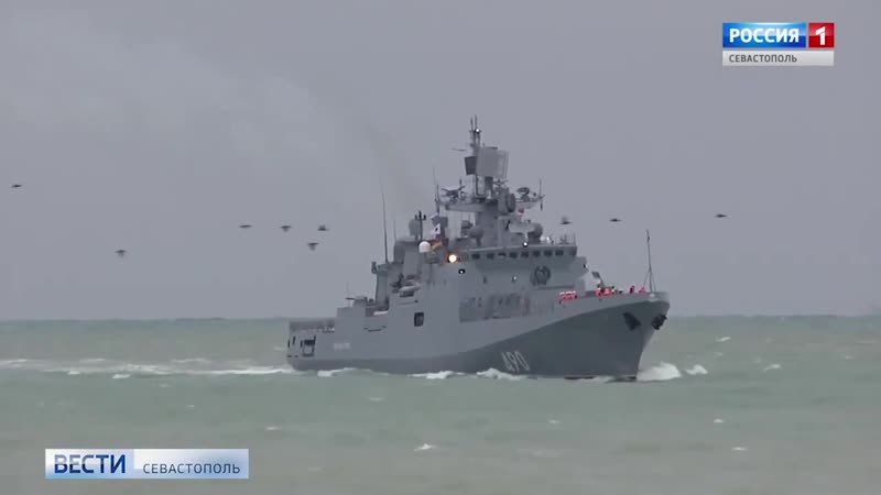 Возвращение фрегата "адмирал эссен" вмф россии в севастополь