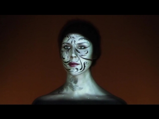 Full lengthlive face projection mapping with kat von d