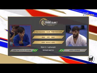 Bronze joao gabriel sousa vs hiago george #kingofmats2019